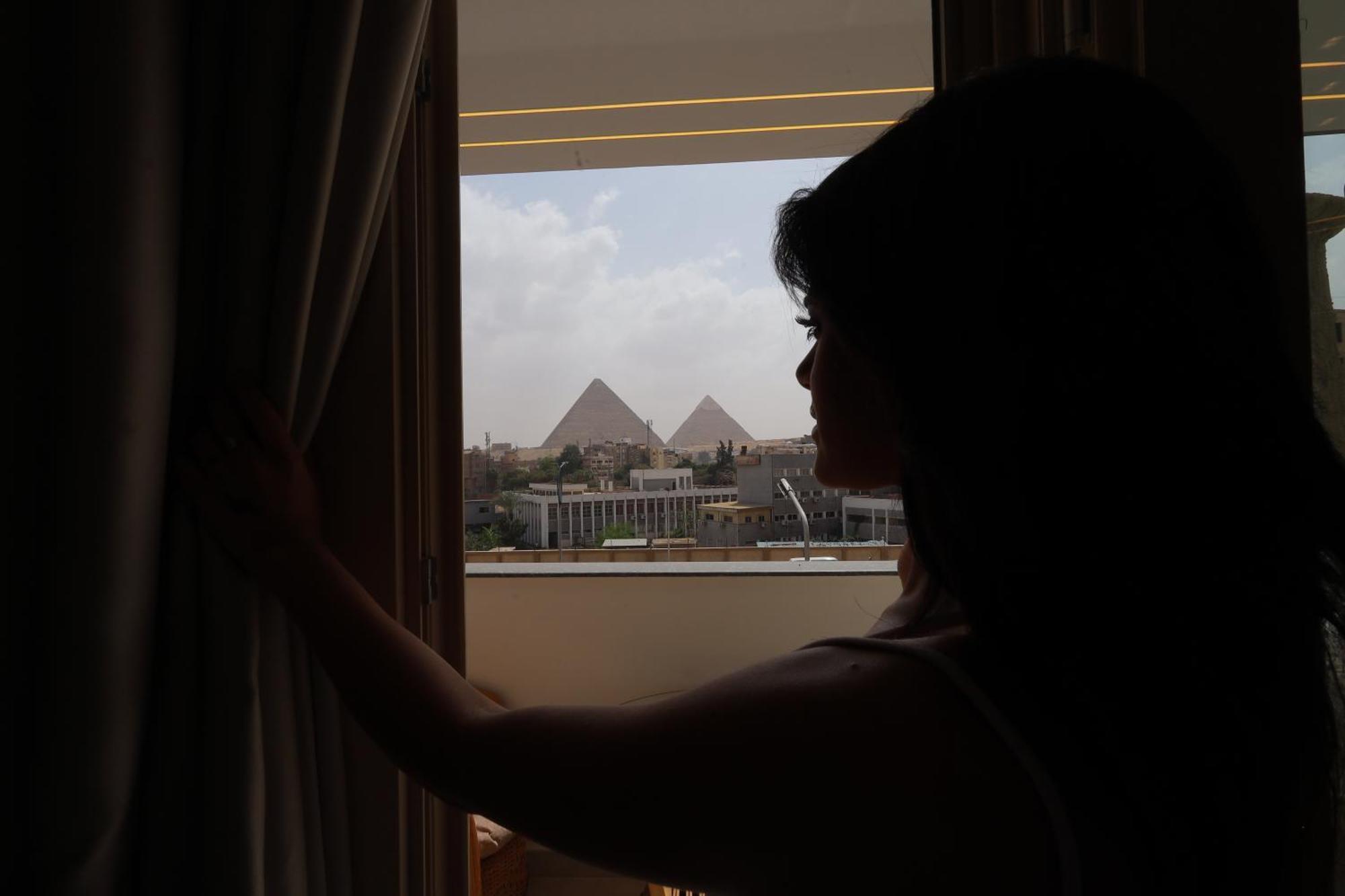 Kafret el-Gabal The Muse Pyramids Inn מראה חיצוני תמונה