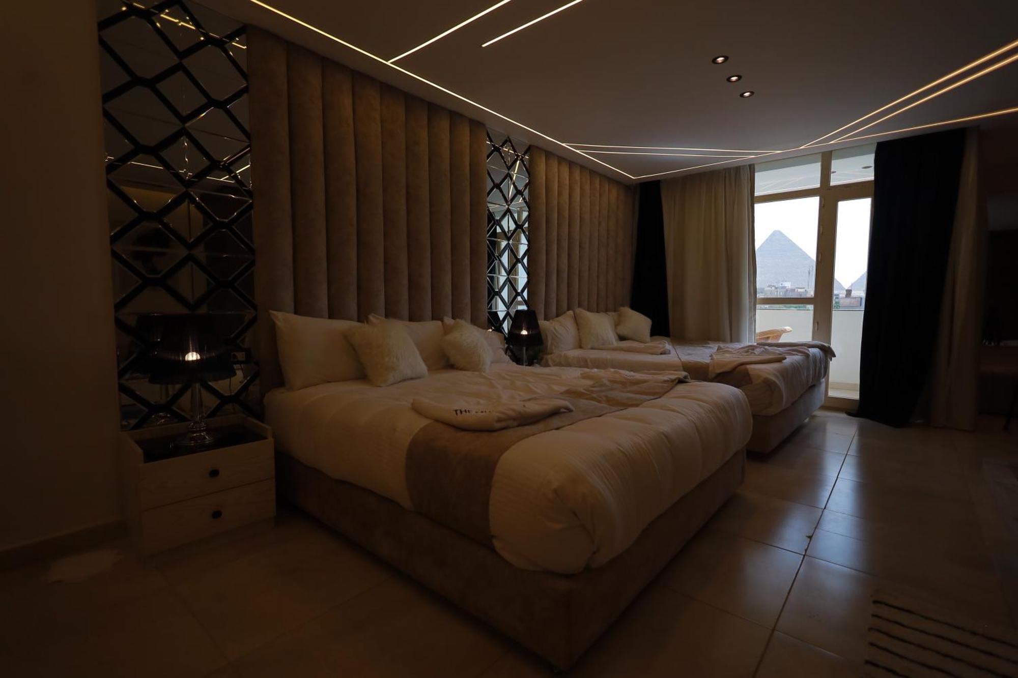 Kafret el-Gabal The Muse Pyramids Inn מראה חיצוני תמונה