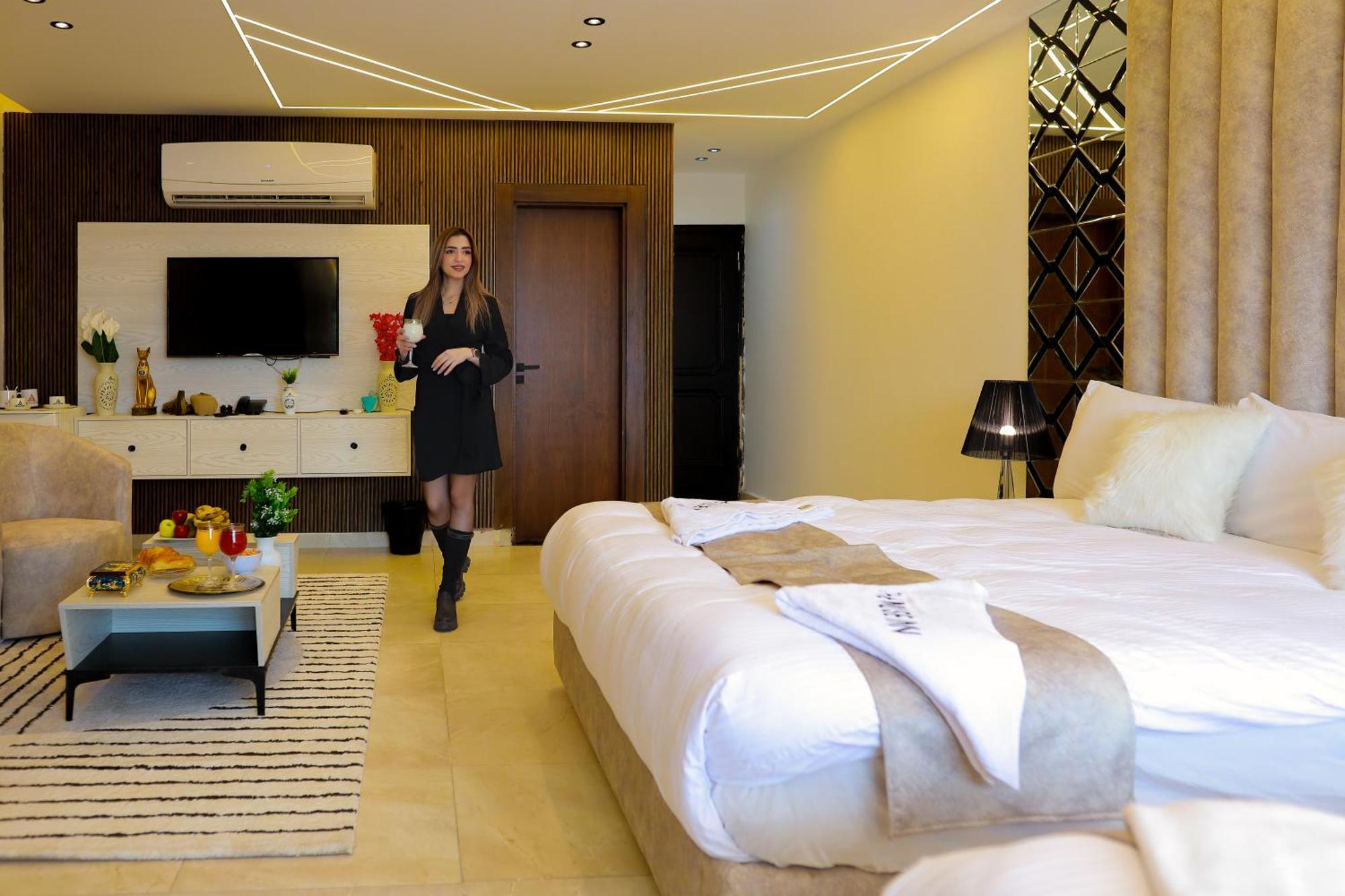 Kafret el-Gabal The Muse Pyramids Inn מראה חיצוני תמונה